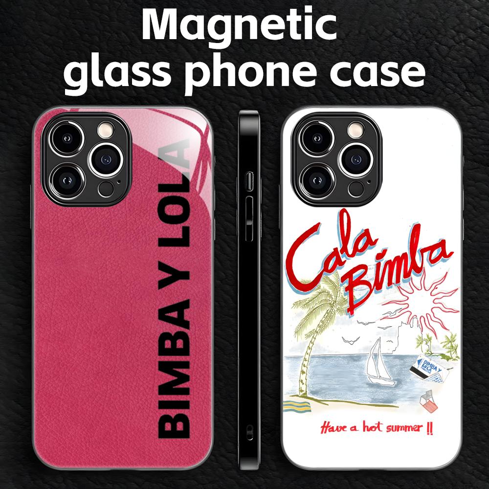 Phone Cases With Magnet - Coque de téléphone en verre magnétique