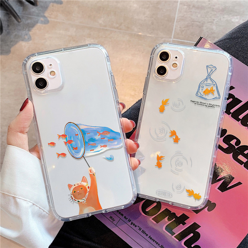 Phone Cases Xr Iphone - Coque de téléphone transparente en Silicone