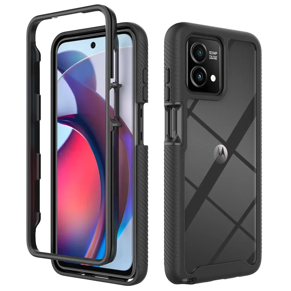 Phone Cases Moto G - Coque antichoc en TPU/PC pour Motorola