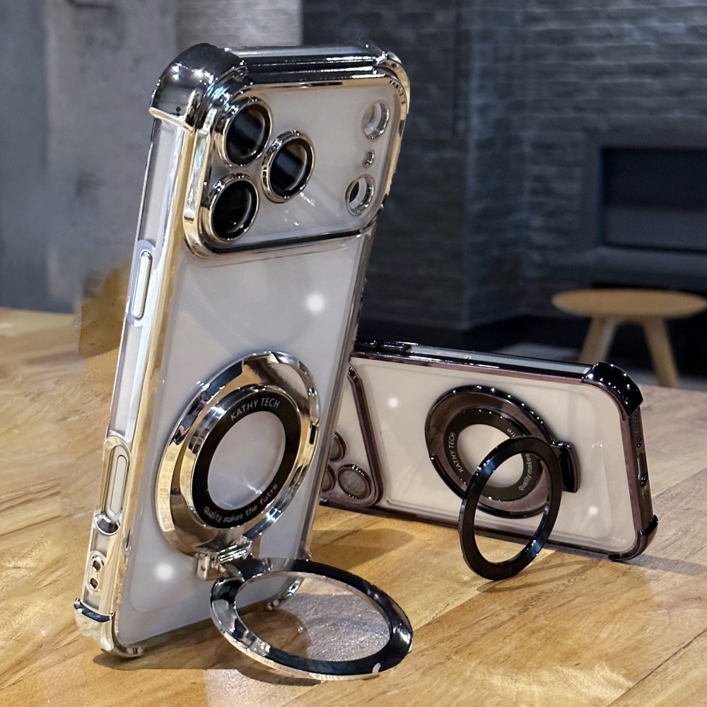 Phone Cases With Magnet - Étui de luxe antichoc avec support