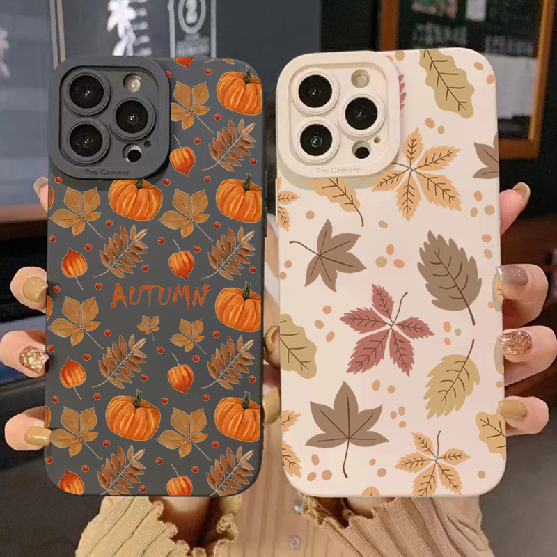 Phone Cases Galaxy S25 - Coque de téléphone à motif feuille
