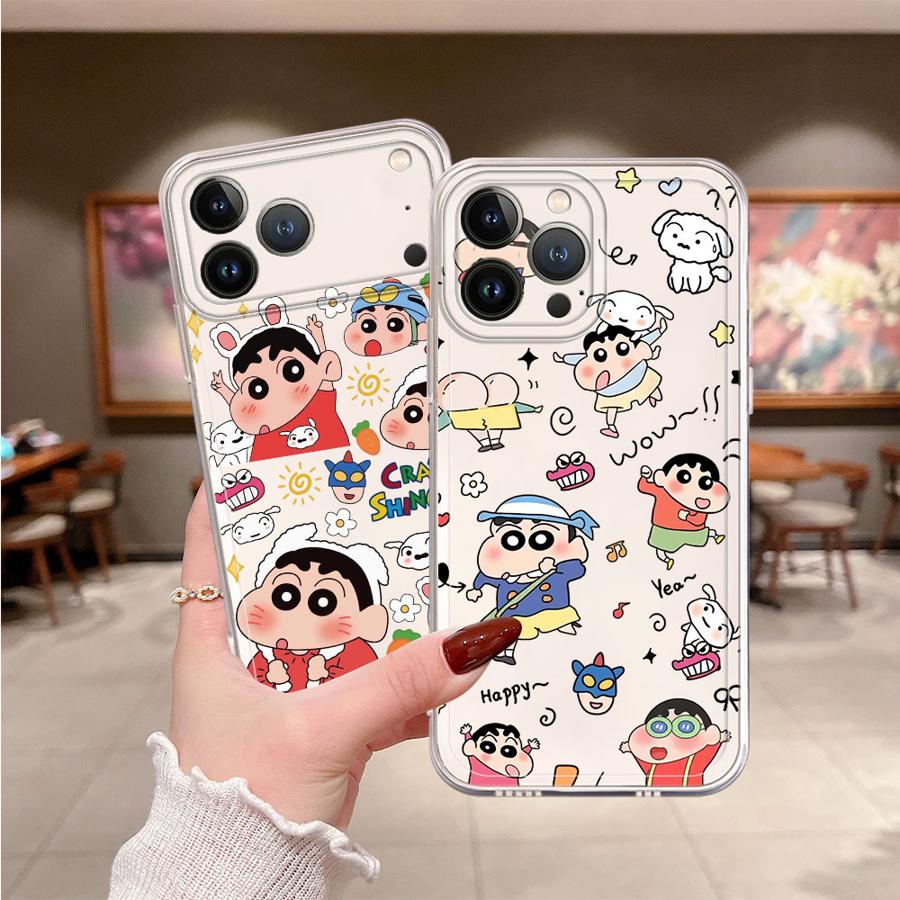 Phone Cases Xr Iphone - Coque souple Cra-yons Shin-chans pour iPhone