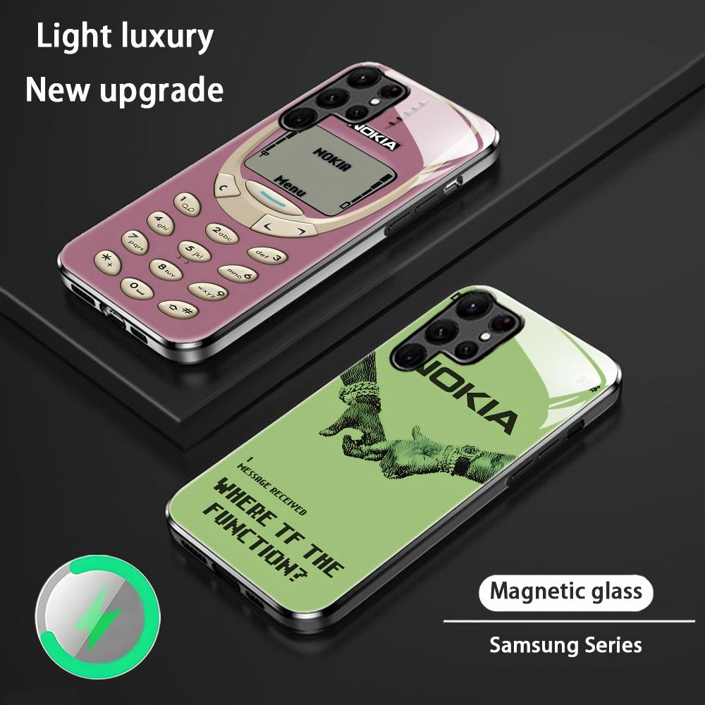 Phone Cases Galaxy S25 - Étui de téléphone magnétique en verre