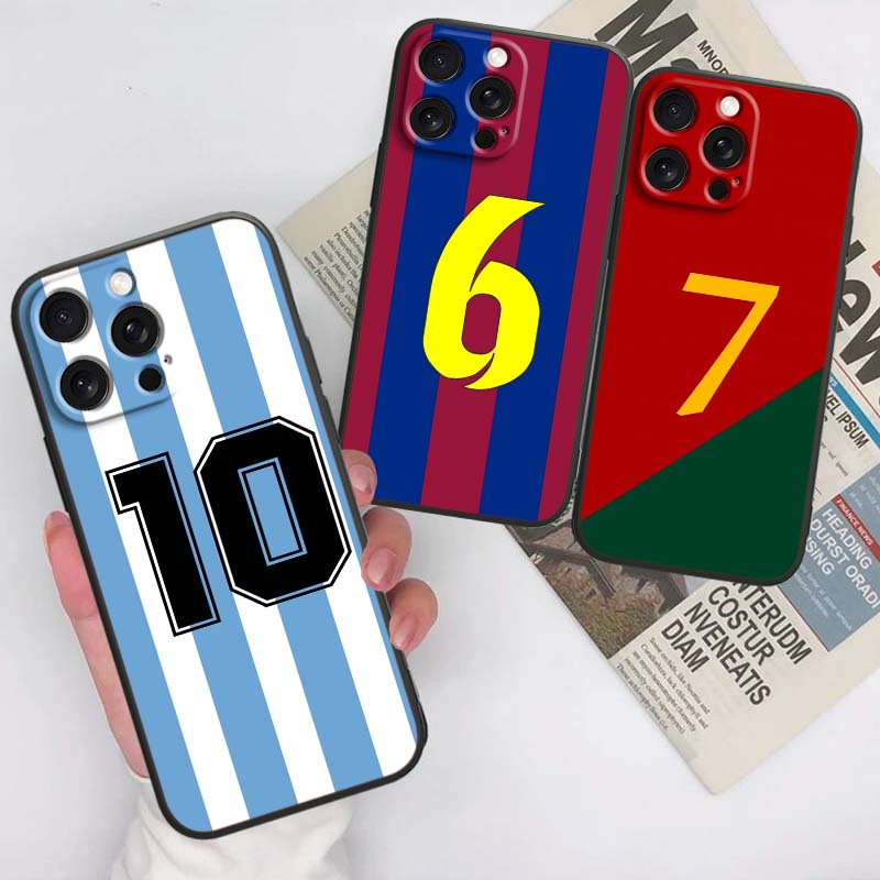 Phone Cases Jersey - Coque de téléphone en Silicone souple