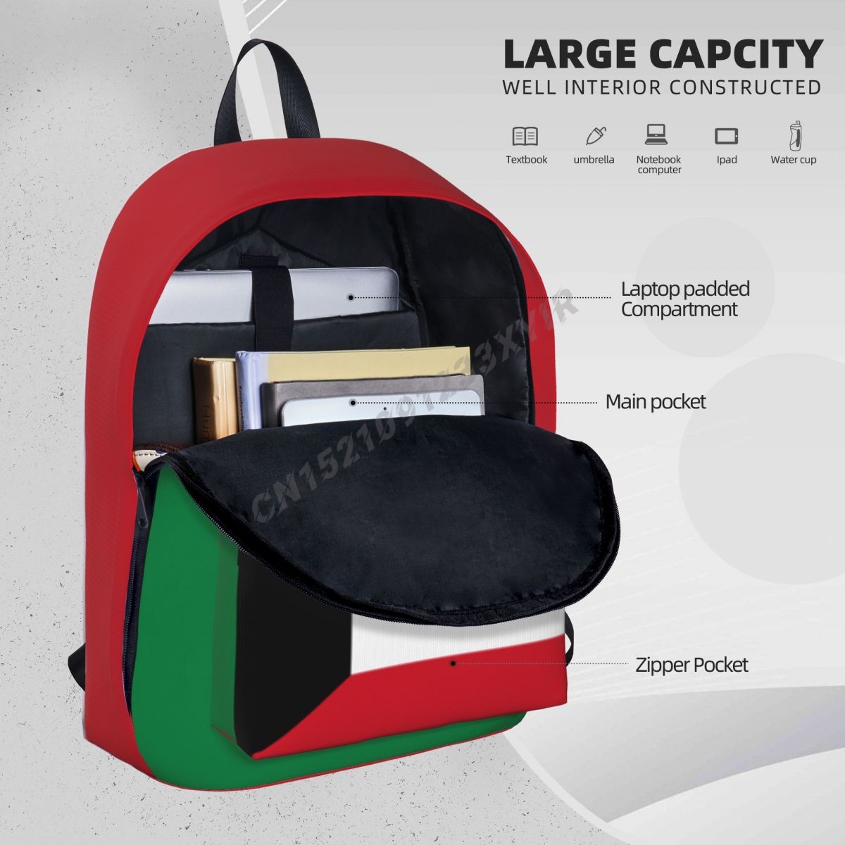 Sac à dos unisexe drapeau du k - Phone Cases Kuwait avis et prix