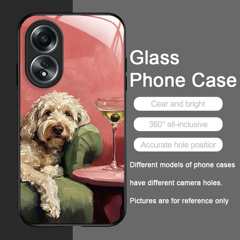 Coque de téléphone en verre tr - Phone Cases Oppo avis et prix