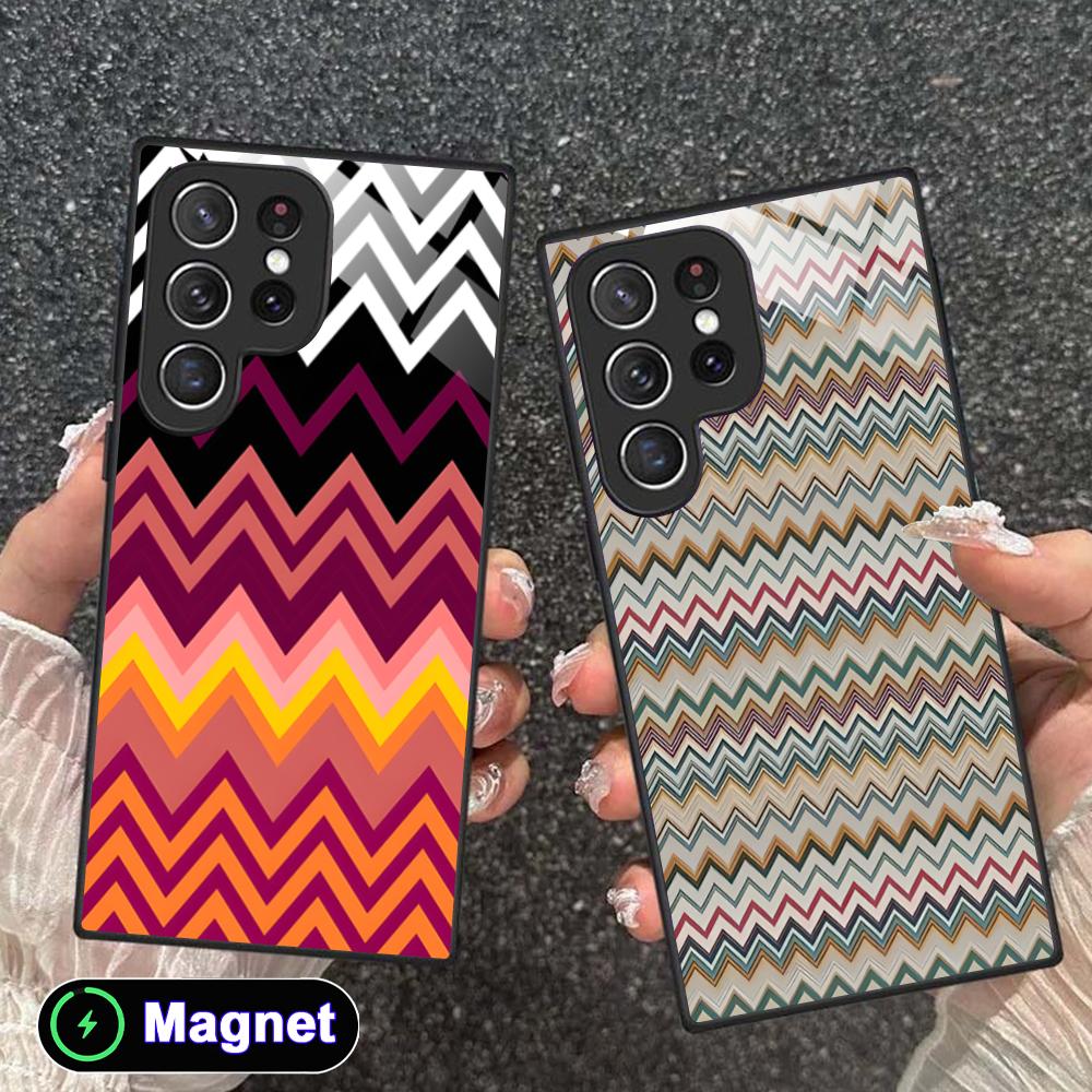 Coque de téléphone à rayures o - Phone Cases With Magnet avis et prix