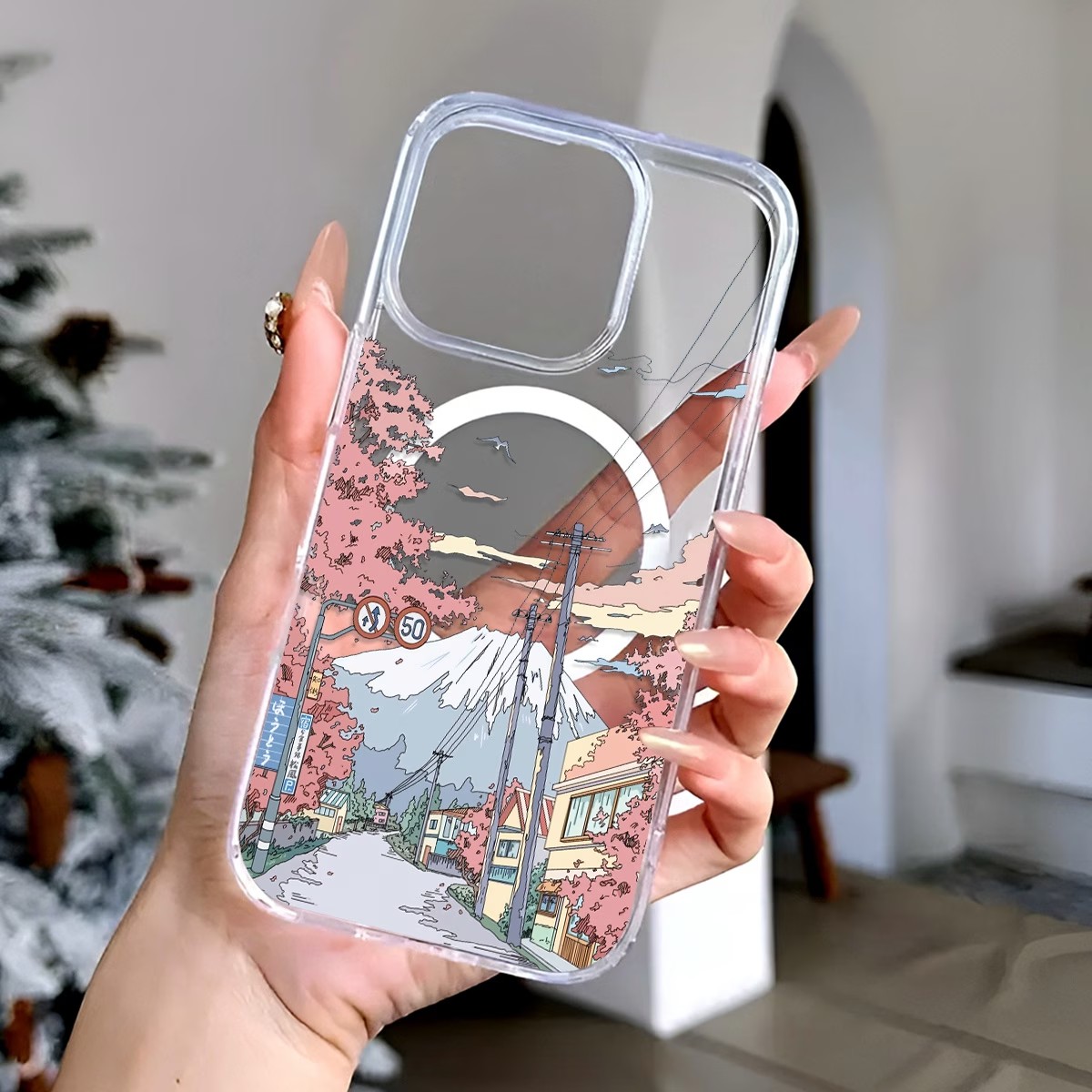 Coque de téléphone à motif de  - Phone Cases With Magnet avis et prix