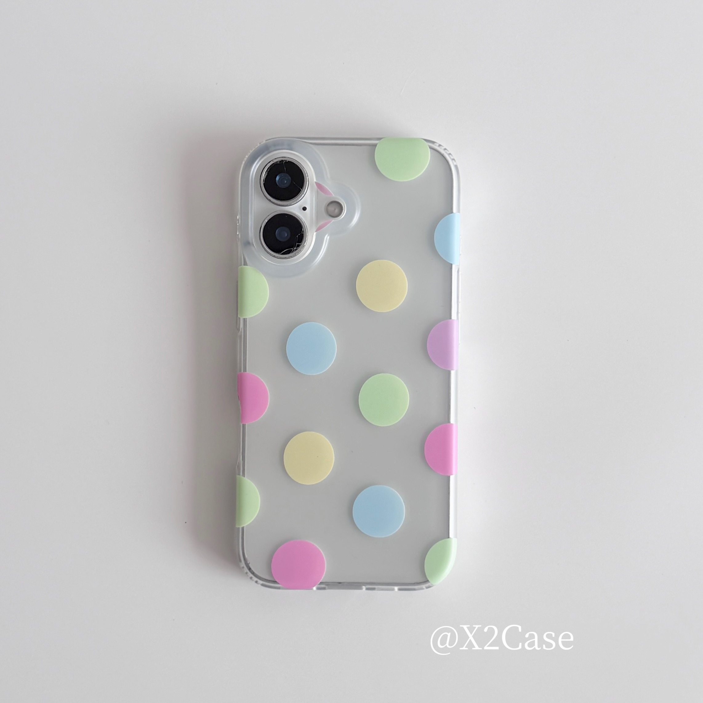 Coque de téléphone mate à pois - Phone Cases Online avis et prix